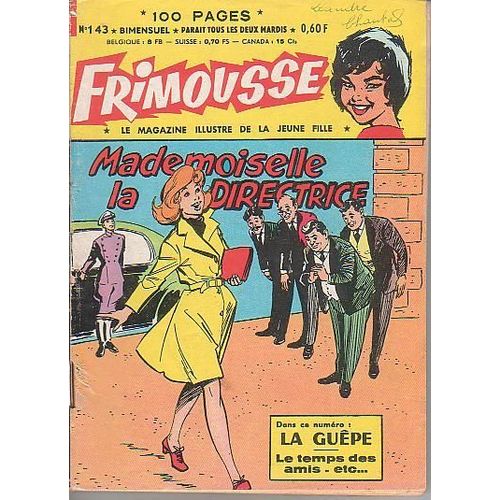 Le Magazine Illustré De La Jeune Fille  N° 143 : Frimousse