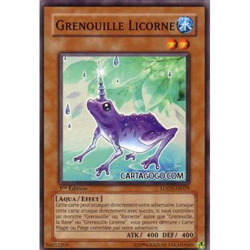 Grenouille Licorne - Lodt - Commune