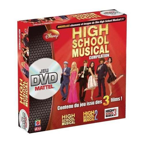 High School Musical Compilation - Jeu Dvd Mattel - Contenu Du Jeu Issu Des 3 Films