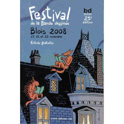 Jean Claude Denis Programme Festival Bd Blois 2008