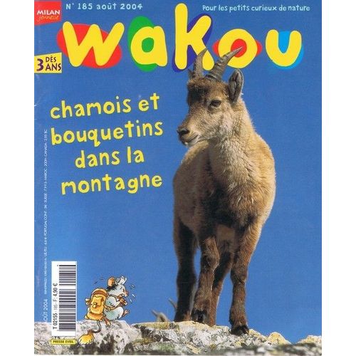 Wakou N° 185 : Chamois Et Bouquetins Dans La Montagne