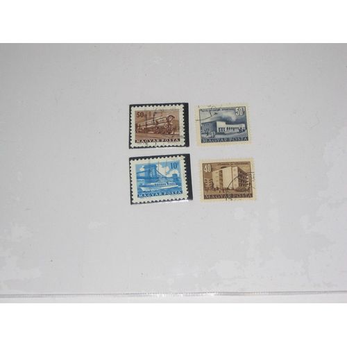 Magyar Posta , Lot De 4 Timbres