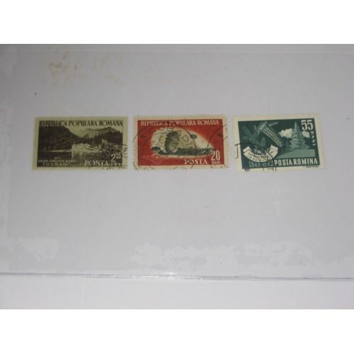 Roumanie , Lot De 3 Timbres Des Années 60
