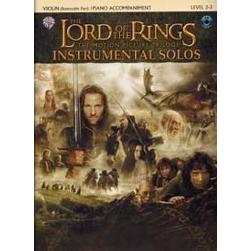 Lord Of The Rings Instrumental Solos (+ 1 Cd) - Violon