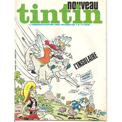 Nouveau Tintin N° 76 : L Insulaire
