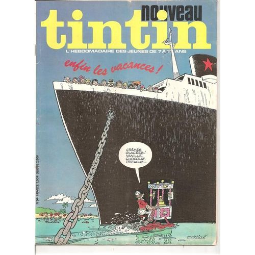 Nouveau Tintin N° 94 : Enfin Les Vacances