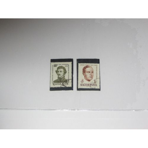 Magyar Posta , Lot De 2 Timbres