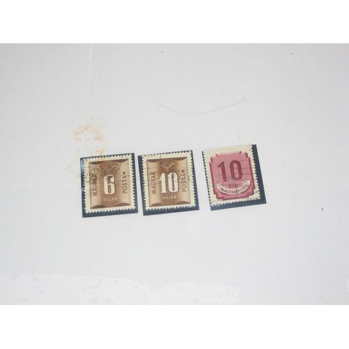 Magyar Posta , Lot De 3 Timbres