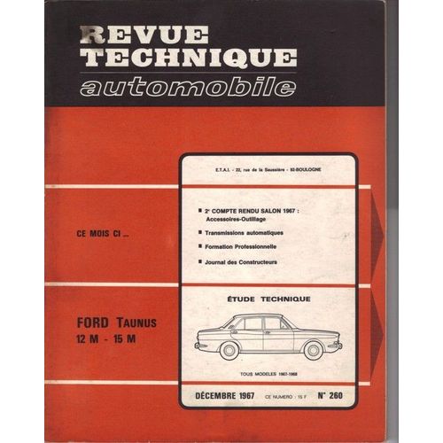 Rta  N° 260 : Ford Taunus 12m 15m