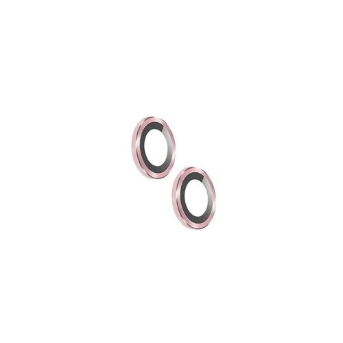 Protection Caméra Contour Aluminium Rose Pour Iphone 15