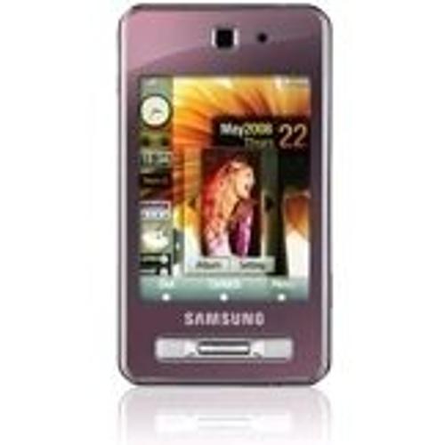 Samsung SGH-F480 Player Style Rose - Téléphone mobile - Ecran tactile 2.7" - APN 5 Mpixels - Bluetooth