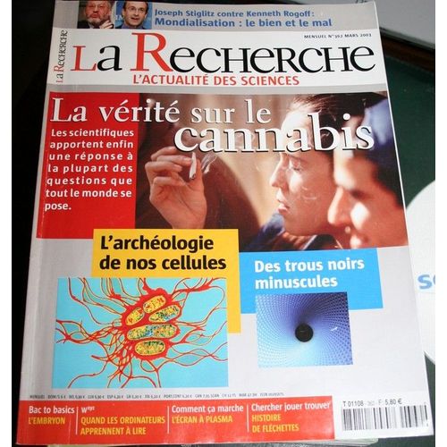 La Recherche N° 362 : La Vérité Sur Le Cannabis
