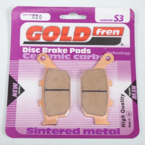 Plaquette De Frein Gold Fren Pour Triumph 800 Tiger 2011 À 2014 Ard / Sans Abs / Xc Neuf