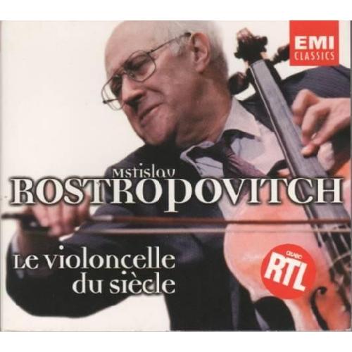 Le Violoncelle Du Siecle : De Bach A Chostakovitch Rostropovitch, Violoncelle & Dir.