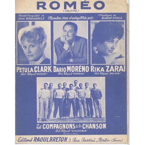 Roméo - Chant & Piano- Pétula Clark