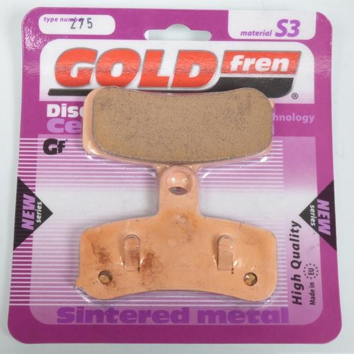 Plaquette De Frein Gold Fren Pour Moto Harley Davidson 1584 Flstfb Fat Boy Lo Softail 2010 À 2014 Avg Neuf