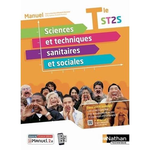 Sciences Et Techniques Sanitaires Et Sociales Manuel Tle St2s - Manuel, Livre + Licence Élève