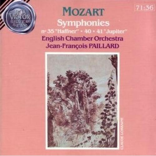 Symphonies N°35 "Haffner", 40 , 41 "Jupiter" - English Chamber  Orchestra - Jean-François Paillard