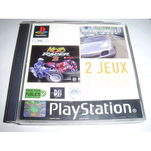 Motos Racer + Need For Speed Porshe 2000 Ps1