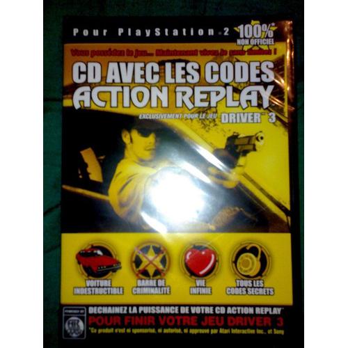 Cd Avec Les Codes Action Replay Driver3