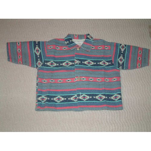Chemise Épaisse Bariolée