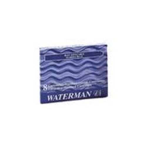 Waterman Boite De 8 Cartouches D'encre Standard Bleu - Florida Blue