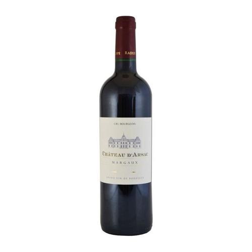 Château D'arsac 2017 - Aoc Margaux Cru Bourgeois - Vin Rouge De Bordeaux - 0.75 Cl