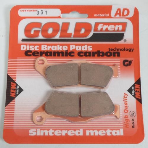 Plaquette De Frein Gold Fren Pour Pour Moto Ktm 950 Super Enduro R 2006 À 2008 Ard Neuf