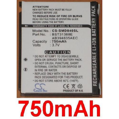 Batterie Compatible Pour Samsung Sgh-D840 - D840e - D848