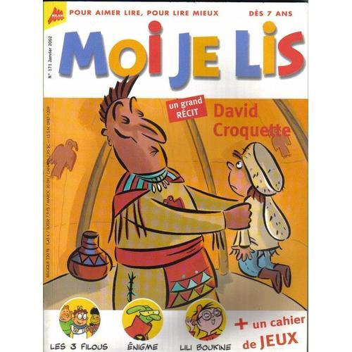 Moi Je Lis N° 171 David Croquette  N° 171 : David Croquette