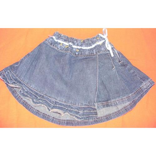 Jupe  Marque Obaïbi En Jean Taille 18 Mois (81 Cm)