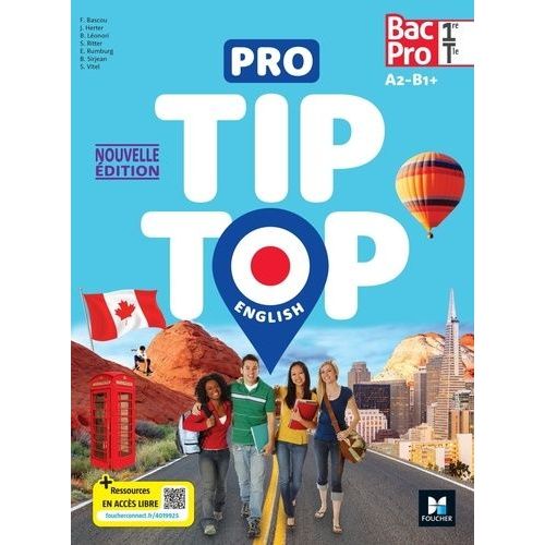 Pro Tip Top English 1re-Tle Bac Pro A2-B1+