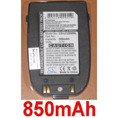 Batterie Lithium Compatible Pour Lg  C2200 - C 2200 - Lgc2200 Bleu