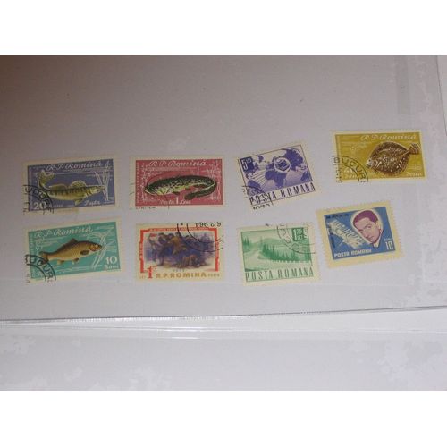 Roumanie , Lot De 8 Timbres Des Années 60