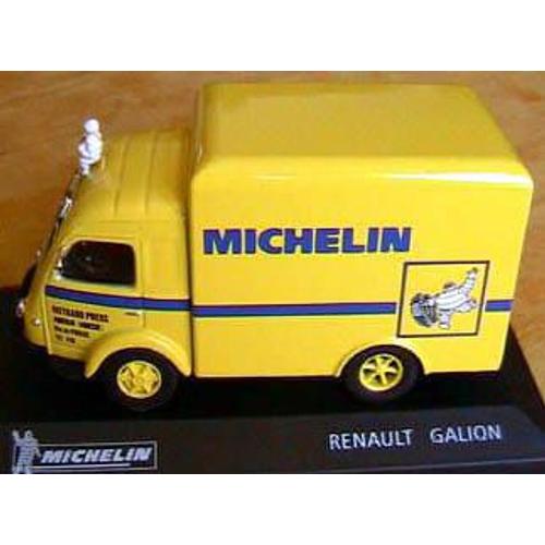 Renault Galion Pneu Michelin 1/43 Publicitaire Yellow-Altaya