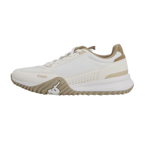 Chaussures Basses Cuir Ou Simili Kappa Arklow Blanc