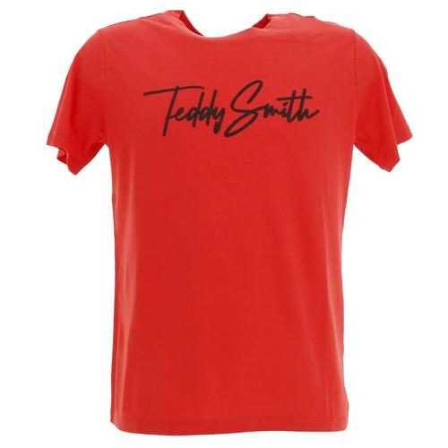 Tee Shirt Manches Courtes Teddy Smith T-Evan Mc Jr Corail