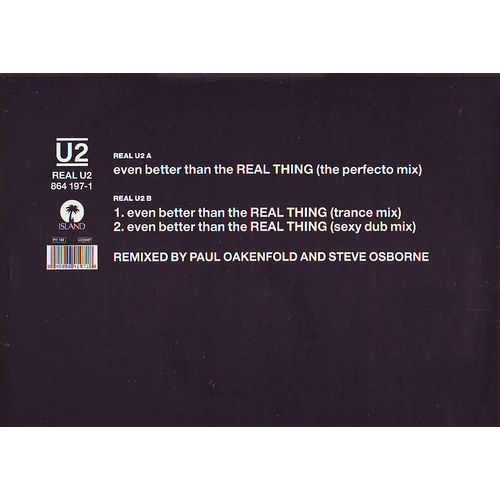 Even Better Than The Real Thing (Perfecto, Trance & Sexy Dub Mix)