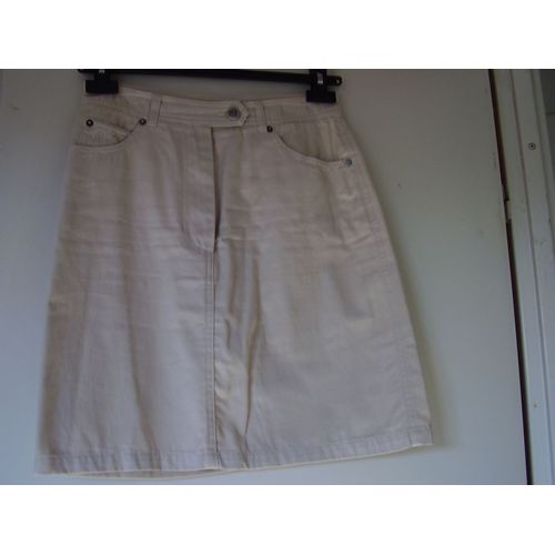 Jupe Cacharel Beige , Au Dessus Du Genou