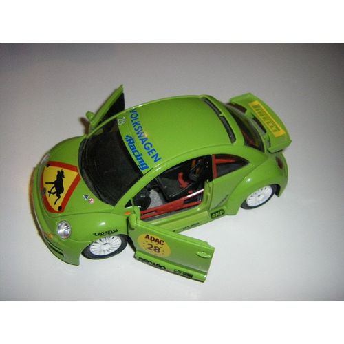 Volkswagen New Beetle Cup 1999 Verte - 1/24-Bburago
