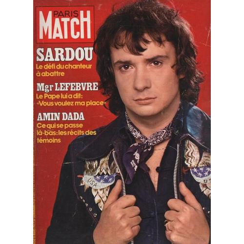 Paris Match  N° 1450 : 11-03-1977 Michel Sardou/Marlene Jobert/Sylvie Vartan/Jean Pierre Cassel-Vincent/Brigitte Bardot