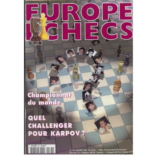 Europe Echecs N° 463 : Quel Challenger Pour Karpov ?