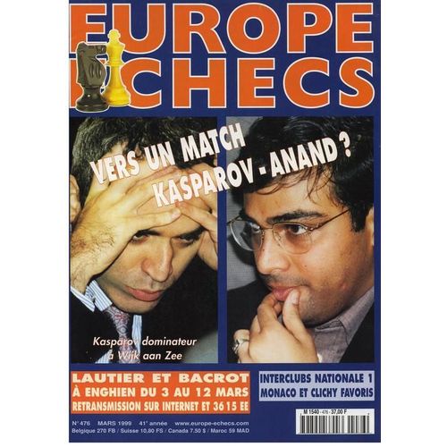 Europe Echecs  N° 476