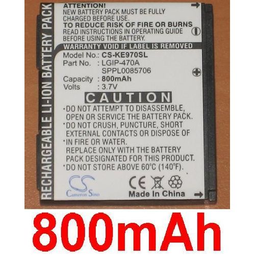 Batterie Compatible Pour Lg Kf600