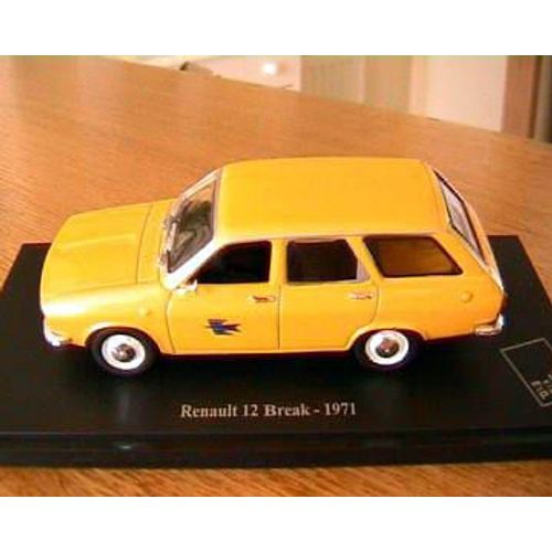Renault 12 Break 1971 Musee La Poste Ptt Norev 1/43-Norev