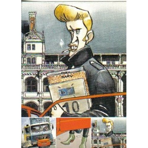 Carte Postale Numérotée Baru Pour Festival Bd Blois 1993