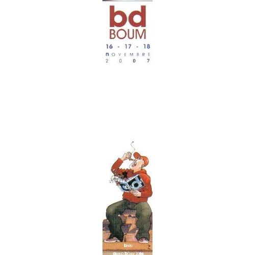 Marque Page Baru Pour Festival Bd Blois 2007