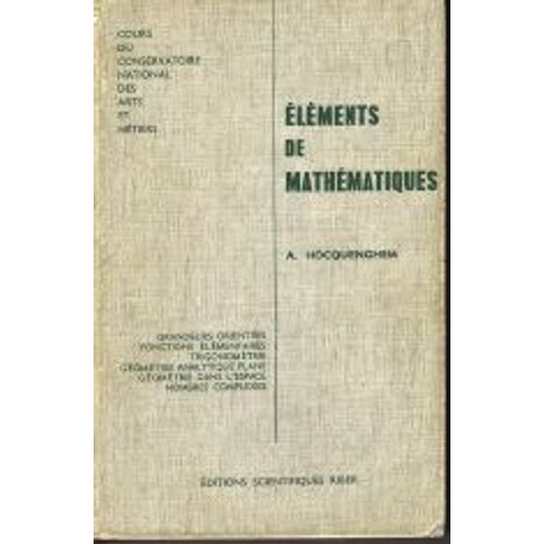 Elements De Mathematiques