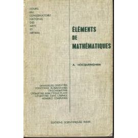 Elements De Mathematiques