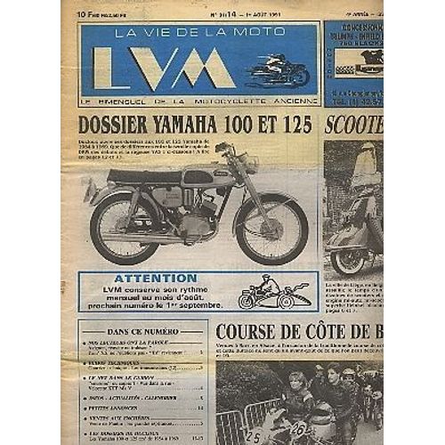 La Vie De La Moto N° 91 : Dossier Yamaha 100 Et 125